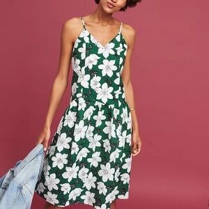 Anthropologie Lawn Party Midi Dress